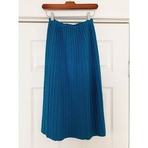 Vintage sea blue skirt.
